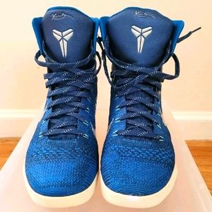 NIKE KOBE IX ELITE "LEGACY" BRAVE BLUE-M